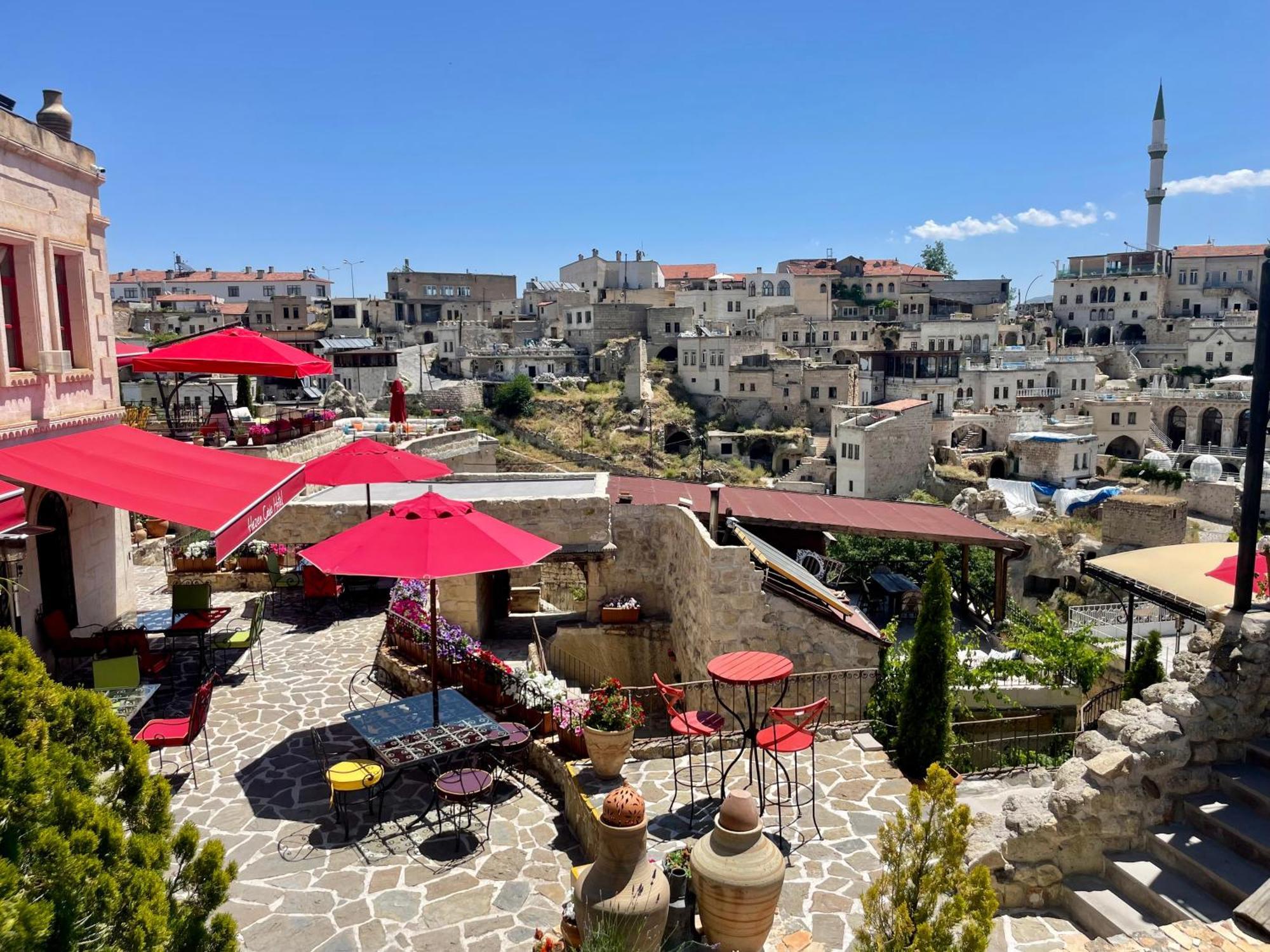 Hezen Cave Hotel Ortahisar Eksteriør bilde