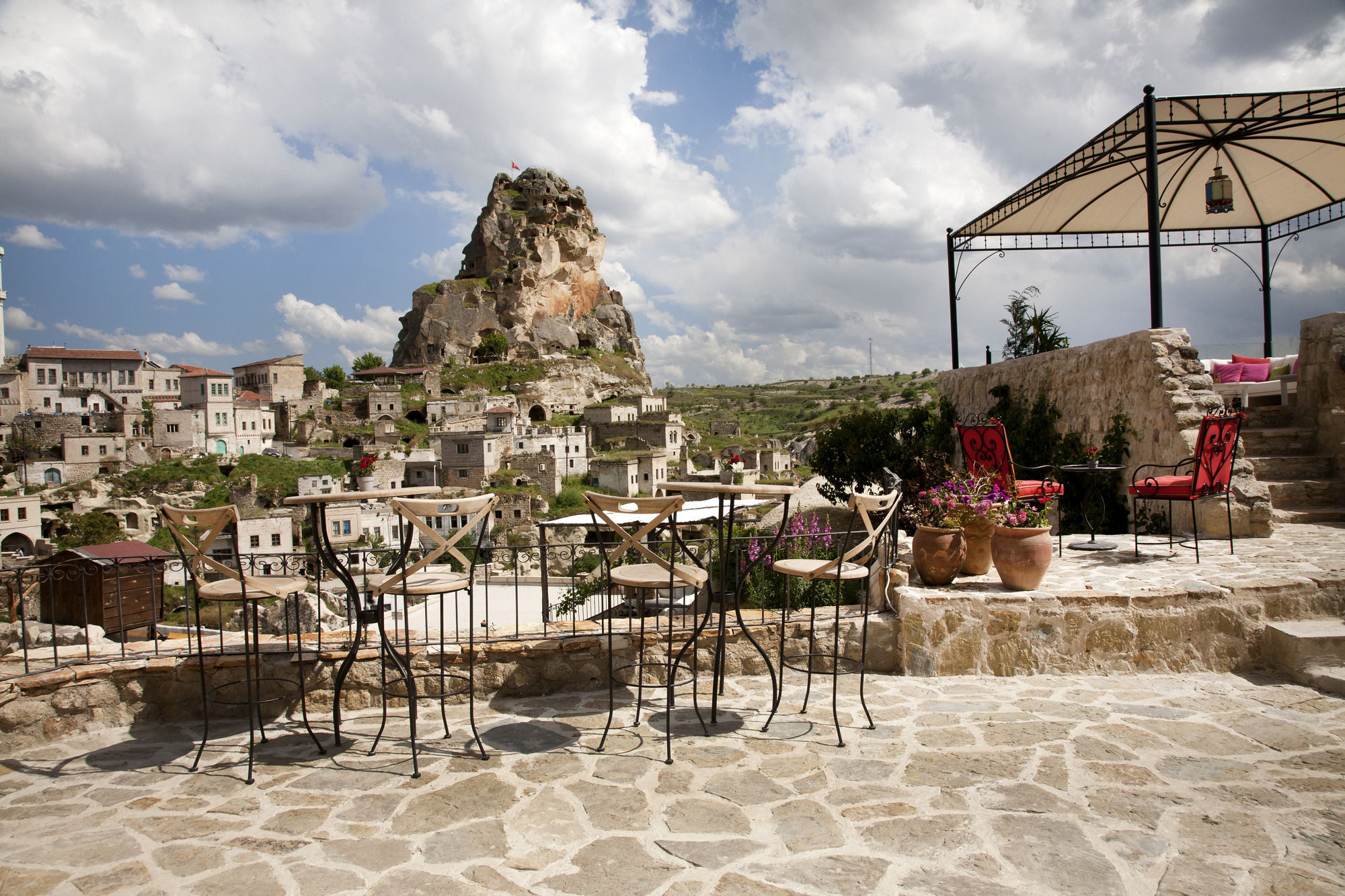 Hezen Cave Hotel Ortahisar Eksteriør bilde